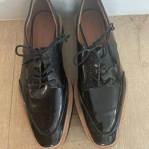 ZARA Black platform shoes